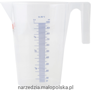 Miarka do cieczy 1l 250ml 0,25l Kennedy KEN5405540K