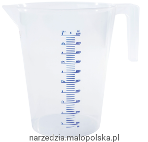 Miarka do cieczy 5l 250ml 0,25l Kennedy KEN5405600K