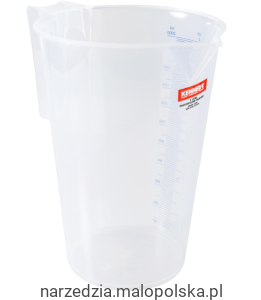 Miarka do cieczy 1/2 litra 500ml 0,5l skala 10ml Kennedy KEN5405520K