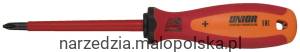 Izolowany wkrętak TBI krzyżakowy (PH) VDE PH 2X100 Unior (616445) 613VDETBI