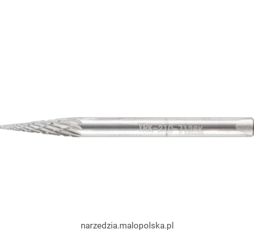 Pilnik obrotowy 3mm x11m węglikowy stożkowy York Abrasives YRK2107126K