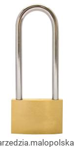 Kłódka mosiężna płaska z długim jarzmem 30mm Matlock MTL9506832K MTL-950-6832K MTM