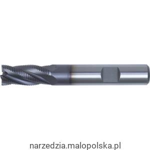 Frez trzpieniowy 10mm HSS-Co 8% TiCN chwyt Weldon drobne zęby SwissTech SWT1632540A