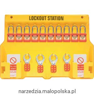 Blokada LARGE ADVANCED LOCKOUT STATION (10 PIECE) Matlock MTL9509220K