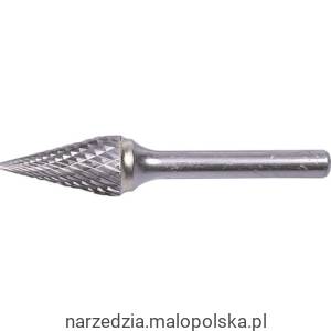 Pilnik obrotowy 6,3mm x12,7mm węglikowy stożkowy York Abrasives YRK2107166K