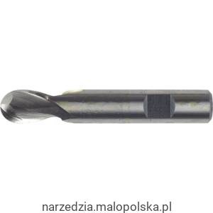 Frez trzpieniowy 2mm HSS-Co 8% chwyt Weldon 2 ostrza kulisty SwissTech SWT1631102A PRO19-20