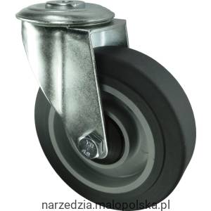 Kółko obrotowe z otworem 125mm GREY gumowe Atlas Workholders ATL9451920K