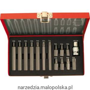 Zestaw bitów 10mm do wkrętaków sześciokątnych AF Kennedy KEN5736340K PRO20 PRO24-1