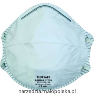 Maska ochronna przeciwpyłowa DRM104 FFP1 Tuffsafe TFF9592010K PRO19