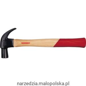 Młotek stolarski 20oz z drewnianym trzonkiem Kennedy KEN5254100K