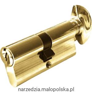 Wkładka profilowa euro z cylindrem i pokrętłem 70mm