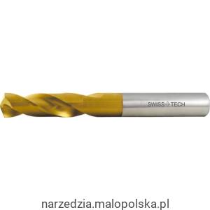 Wiertło 12mm TiN kobaltowe HSS-Co SwissTech SWT1252520A