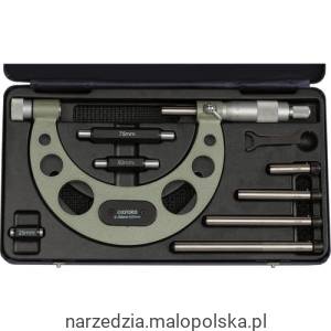 Mikrometr 0-150mm z wymiennymi trzpieniami Oxford Precision OXD3353020K