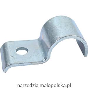 Półuchwyt metalowy 23mm 1-rurowy do rur i kabli din1596 cynkowany 1szt. Matlock MTL6627750K