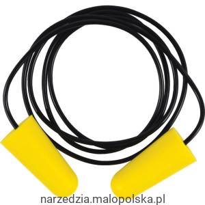 YELLOW CORDED PU EARPLUG 34dB 200 PAIR BOX Tuffsafe TFF9581640K