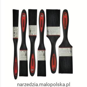 Zestaw profesjonalnych pędzli malarskich z włókien syntetycznych 6szt. Kennedy KEN5336790K