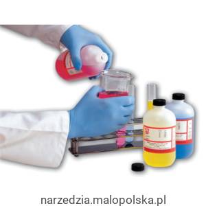 Rękawice jednorazowe nitrylowe pudrowane L 100szt. Tuffsafe TFF9614022C PRO19