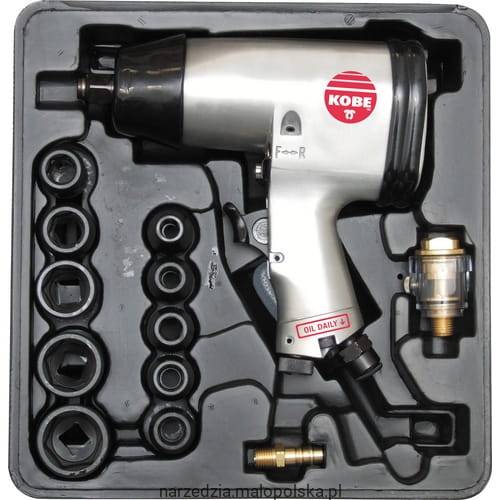 Zestaw klucz udarowy IWS500 1/2" z akcesoriami Kobe KBE2702350K KBE-270-2350K