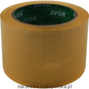 Taśma bezszelestna 75mm 66m polipropylenowa bezbarwna Avon AVN9815050K