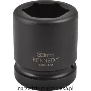 Nasadka udarowa 33mm 1" 6-kątna Kennedy KEN5835170K PRO19-20