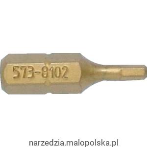 Bit tytanowy 6-kątny 1/4"x2,5mm x25mm Kennedy KEN5738102K