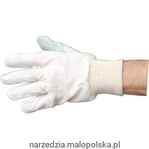 Rękawice robocze bawełniano-skórzane rozm. 10 Tuffsafe TFF9611160K