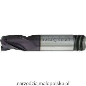 Frez trzpieniowy 12mm TiCN HSS-Co 3 ostrza gwintowany SwissTech SWT1633242A