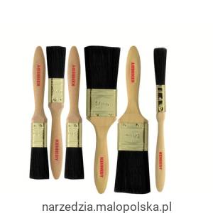 Zestaw pędzli malarskich płaskich 6szt. Kennedy KEN5335170K