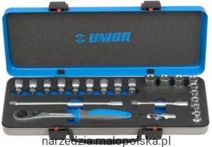 Zestaw kluczy nasadowych Torx 1/2" w metalowej kasecie /22 Unior (611945) 190BITX1P22