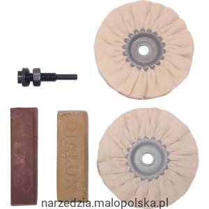 Zestaw krążków polerskich do plastików York Abrasives YRK2809440K PRO20