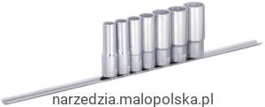Zestaw długich nasadek 1/2" na wieszaku 13-24/7 Unior (622636) 190H12LP7 AP