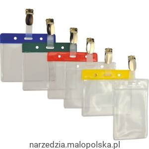 60x90mm VISITORS BADGE W/O CLIPS GREEN PK-50