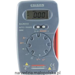 Cyfrowy miernik napięcia DAM332 Edison EDI5162600K
