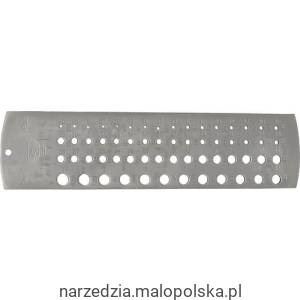 Sprawdzian średnic wierteł i drutów No.1-60 Kennedy KEN5181100K PRO20