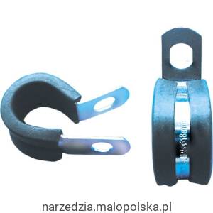 Zacisk ze stali nierdzewnyj 18mm typu P z wkładką kauczukową 1szt. Matlock MTL6628890K