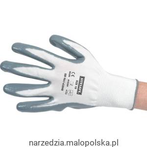 Płaskie rekawice powlekane nitrylem roz. 10 Sitesafe SSF9616304E