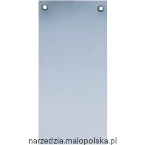 Szyld ochronny 300x75mm ze stali nierdzewnej
