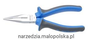 Szczypce półokrągłe długie z bocznym ucinakiem 160mm Unior (607875) 506/1BI