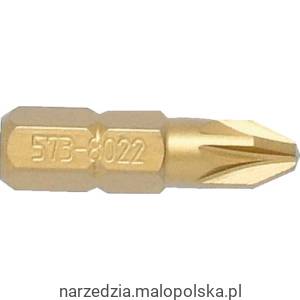 Bit tytanowy Pozidriv No.1, 1/4" Kennedy KEN5738020K
