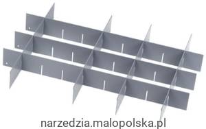 Zestaw przegródek do małych szuflad w wózkach 940E i 940EV Unior (622597) 940ES3A