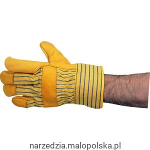 Rękawice robocze z grubej skóry bydlęcej rozm. 10 Tuffsafe TFF9611290K