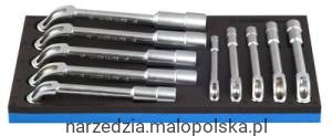 Zestaw kluczy nasadowych kątowych sześciokątnych w module 8-19/10 Unior (621073) 964/18ASOS