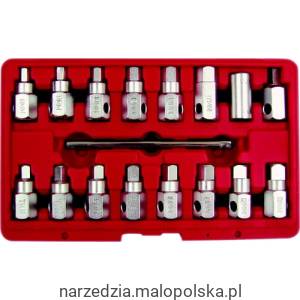 Komplet nasadek do zmiany oleju 17 elementów Kennedy KEN5031720K PRO20 MTM