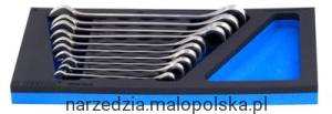 Zestaw kluczy płasko-oczkowych z mechanizmem zapadkowym na wkładce SOS 8-19/10 Unior (621084) 964/27SOS
