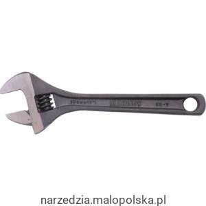 Klucz nastawny 150mm 6" z podziałką czerniony Kennedy KEN5010060K PRO20