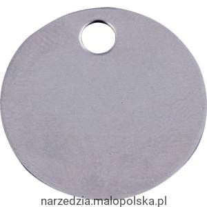 Tabliczki znamionowe puste, aluminium 30mm, otwór 5mm Kennedy KEN9371030K