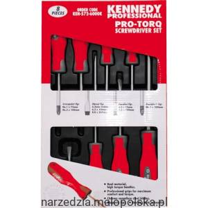 Zestaw wkrętaków Pro-Torq 8szt. Kennedy KEN5726000K