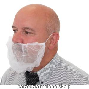 Maska osłaniająca brodę i usta niebieska 100szt. Sitesafe SSF9621200B