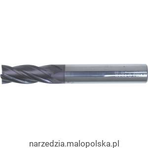Frez 8mm 4 ostrza powłoka Q trzpieniowy węglikowy długi SwissTech SWT1656808A