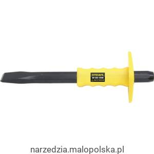 Przecinak kamieniarski 25x255mm płaski z uchwytem Sitesafe SSF5051190K